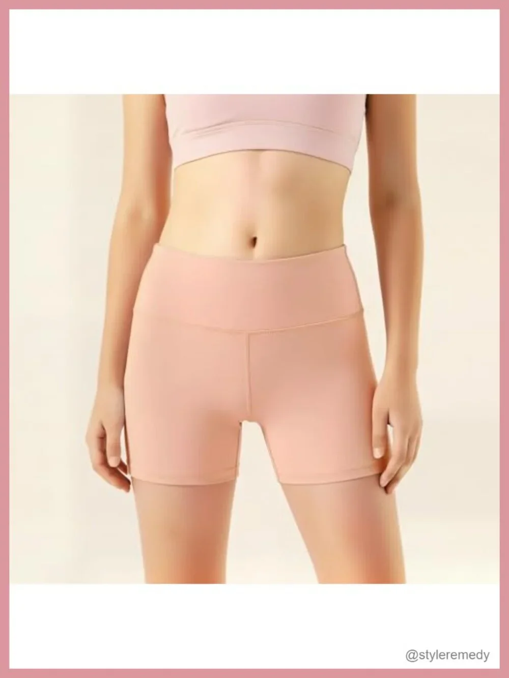 Girls High Waisted Biker Shorts Yoga Dance Gymnastics Active Shorts 5-14 Years